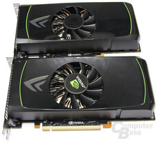 GTX 460 1GB (oben) vs 768 MB (unten)