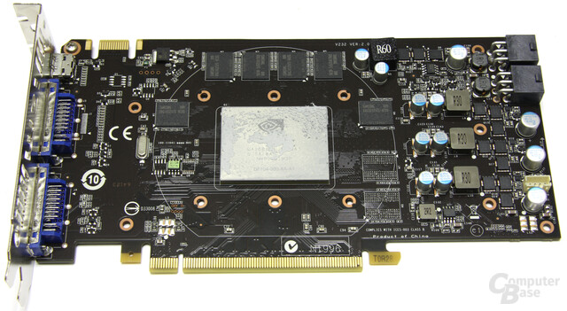 GeForce GTX 460 Cyclone ohne Kühler
