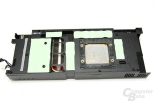 GeForce GTX 470 GS Kühlerrückseite