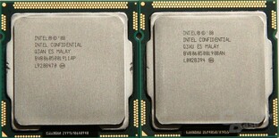 Intel Core i5-750 (links) und 760