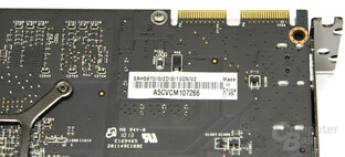 Radeon HD 5870 V2 CF-Anschlüsse