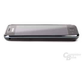 Samsung Galaxy S von links, flach