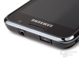 Samsung Galaxy S von oben (Ausschnitt) Samsung Galaxy S von oben (Ausschnitt)