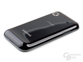 Rückseite des Samsung Galaxy S, flacher