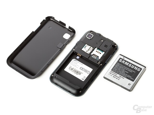 Samsung Galaxy S in drei Teilen