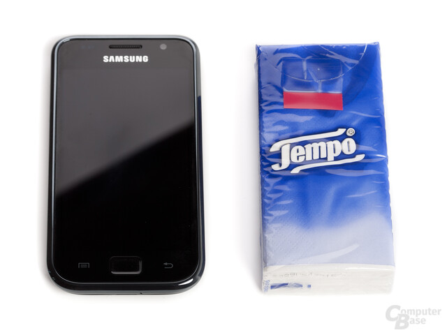 Samsung Galaxy S vs. Taschentücher