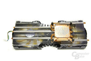 GeForce GTX 480 AMP! Kühlerrückseite GeForce GTX 480 AMP! Kühlerrückseite