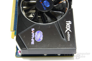 Radeon HD 5770 Flex von oben Radeon HD 5770 Flex von oben