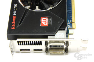 Radeon HD 5770 Flex Anschlüsse Radeon HD 5770 Flex Anschlüsse