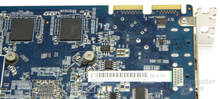 Radeon HD 5770 Flex CF-Anschlüsse Radeon HD 5770 Flex CF-Anschlüsse