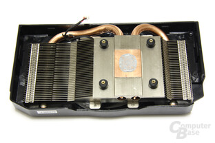 Radeon HD 5770 Flex Kühlerrückseite Radeon HD 5770 Flex Kühlerrückseite