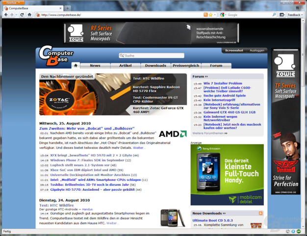 Firefox 4 Beta 4