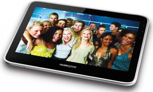 HannSpree Tablet: Vorderseite