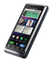 Motorola Milestone 2: Vorderseite