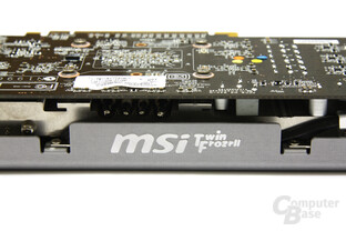 GeForce GTX 460 Hawk Seitenansicht GeForce GTX 460 Hawk Seitenansicht