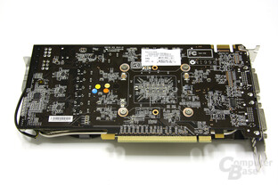 GeForce GTX 460 Hawk Rückseite GeForce GTX 460 Hawk Rückseite