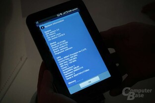 Samsung Galaxy Tab – Benchmark