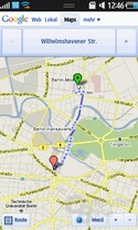 Bada OS: Google Maps