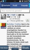 Bada OS: Facebook-Client