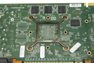 GeForce GTS 450 GPU-Rückseite