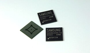 Eingineering Sample eines mobilen 32-nm-LP-HKMG-Prozessors von Samsung Eingineering Sample eines mobilen 32-nm-LP-HKMG-Prozessors von Samsung