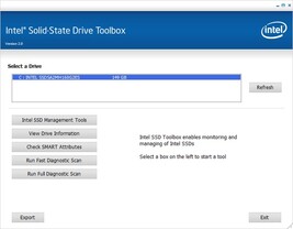 Intel SSD Toolbox