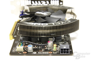 GeForce GTS 450 Cyclone OC von hinten