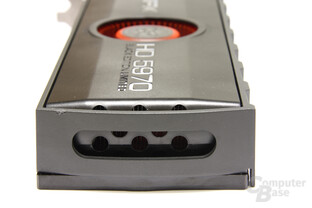 Radeon HD 5970 Black LE von hinten Radeon HD 5970 Black LE von hinten