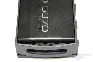 Radeon HD 5970 Black LE von oben Radeon HD 5970 Black LE von oben