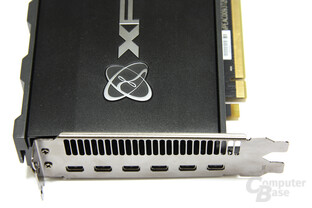 Radeon HD 5970 Black LE Anschlüsse Radeon HD 5970 Black LE Anschlüsse