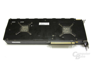 Radeon HD 5970 Black LE Rückseite Radeon HD 5970 Black LE Rückseite