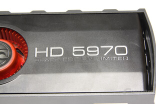 Radeon HD 5970 Black LE Schriftzug Radeon HD 5970 Black LE Schriftzug