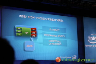 Intel Atom E6xx (Tunnel Creek) | Quelle: Übergizmo