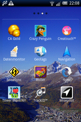 Xperia X8: App-Liste (3)