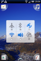 Xperia X8: Home-Screen 3 Xperia X8: Home-Screen 3