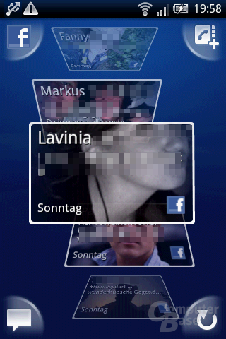 Xperia X8: TimeScape