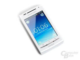 Xperia X8 schräg von vorne Xperia X8 schräg von vorne