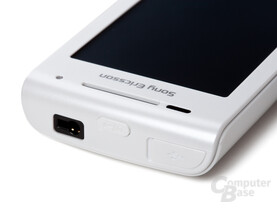 Xperia X8 schräg von oben Xperia X8 schräg von oben