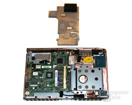 Shuttle XS 3510MA – Innenleben links