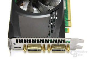 GeForce GTX 460 OC Anschlüsse