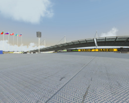 Nvidia GF100 Trackmania - 16xAF
