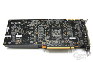 GeForce GTX 580 Rückseite