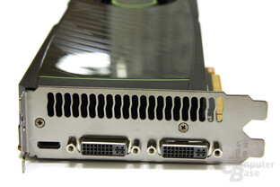 GeForce GTX 580 Slotblech