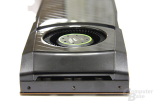 GeForce GTX 580 von hinten