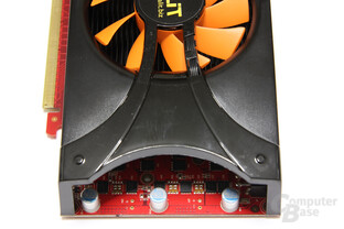 GeForce GTX 460 Sonic 2GB von oben