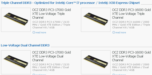 OCZ Gold XTE