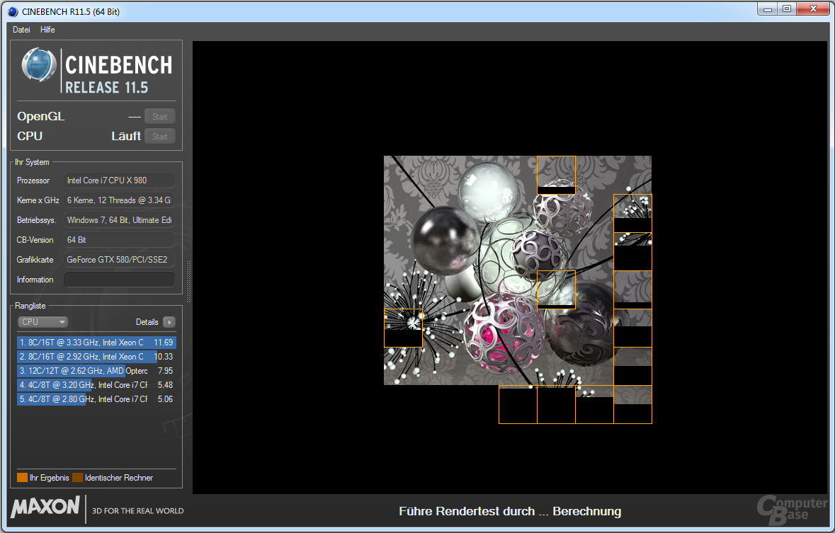 Cinebench 11.5