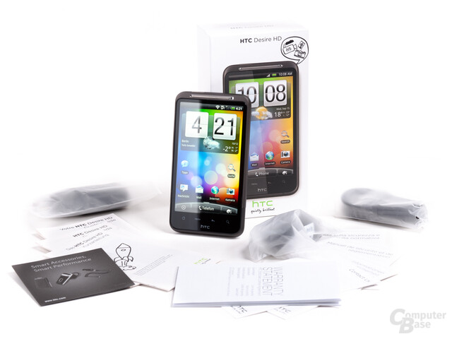HTC Desire HD Lieferumfang