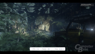 3DMark 11 Benchmark-Sequenz 3DMark 11 Benchmark-Sequenz