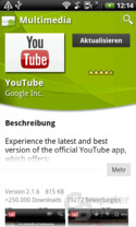 Neu: App-Ansicht
